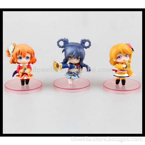 cute custom 3D japanese anime plastic figure